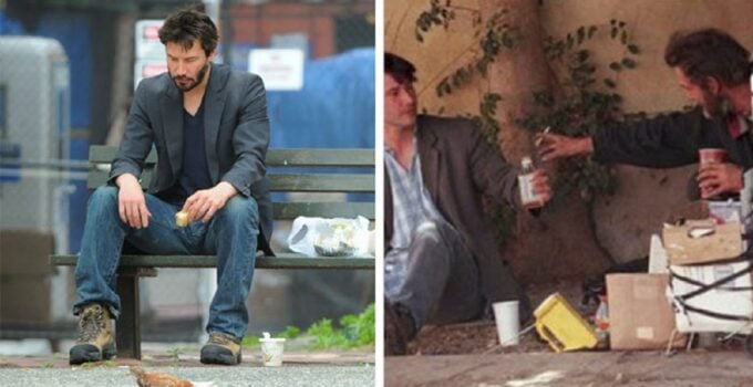 Keanu Reeves: No vive en mansiones, no usa ropa cara; pero siempre busca la forma de ayudar a los mas necesitados.