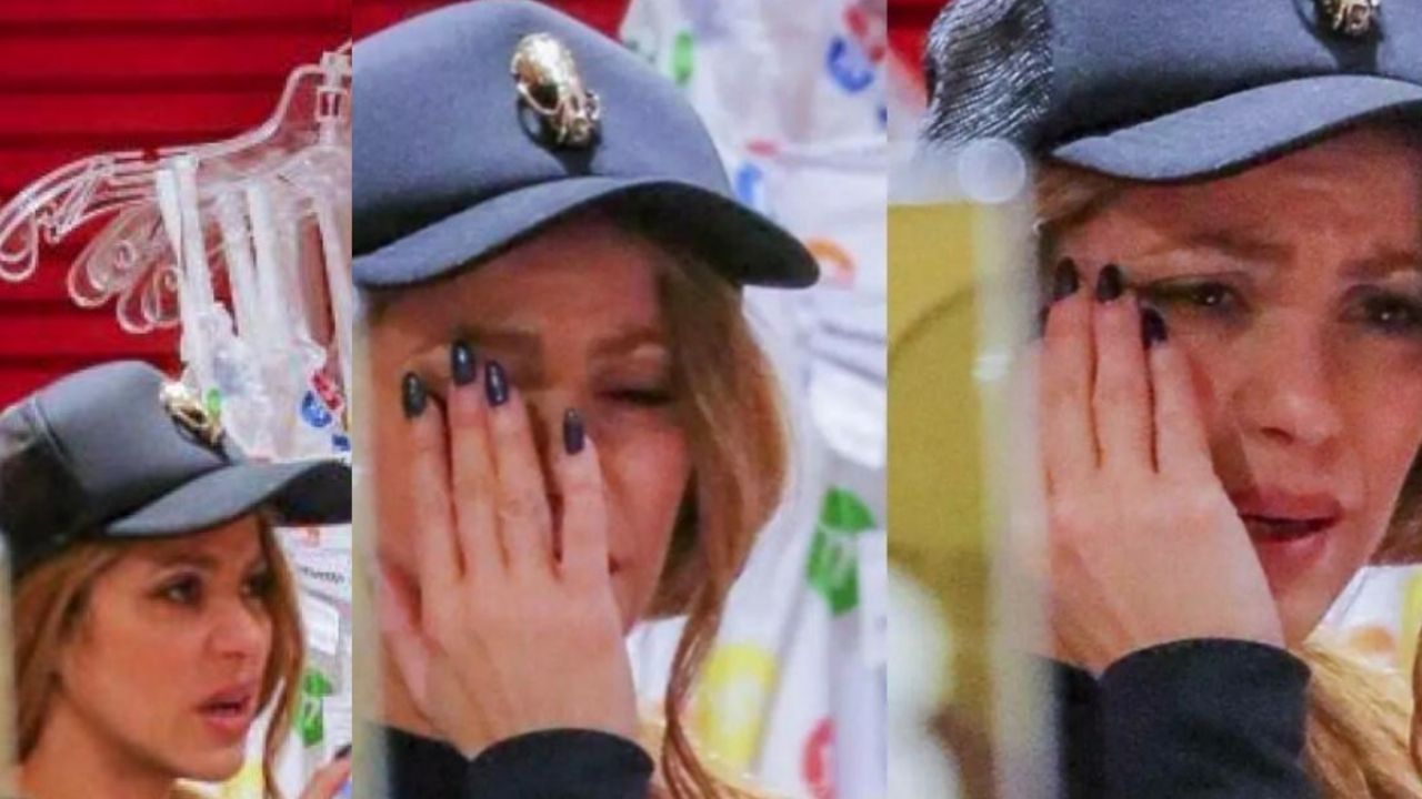 Shakira es vista llorando en un M&M luego de su exitoso paso por el ...